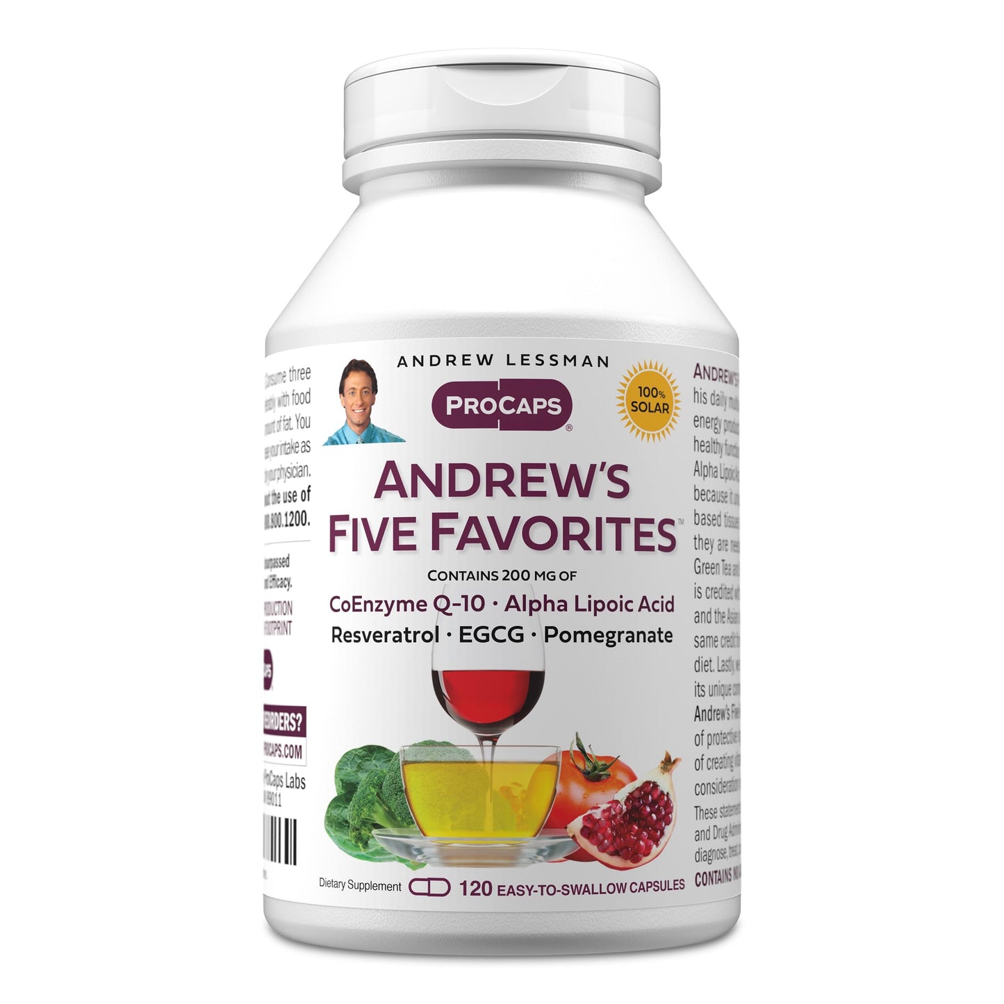 Andrew Lessman ProCaps Andrew's Five Favorites 120 Capsules