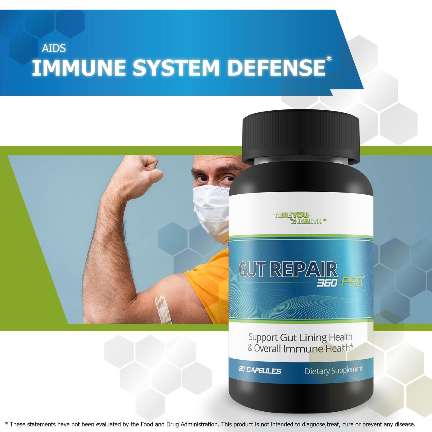 True You Health Gut Repair 360 Pro Capsule, 1 Count