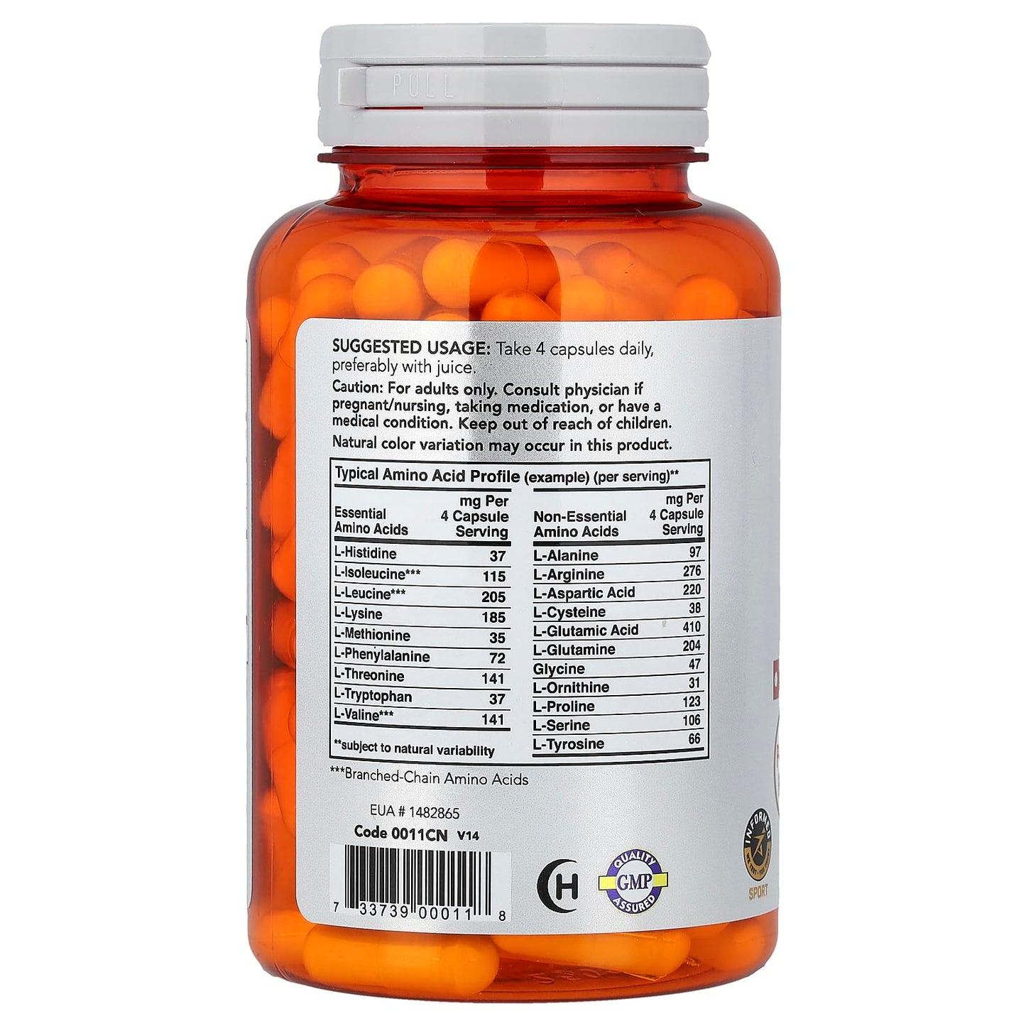 NOW Foods Amino Complete 120 Capsules