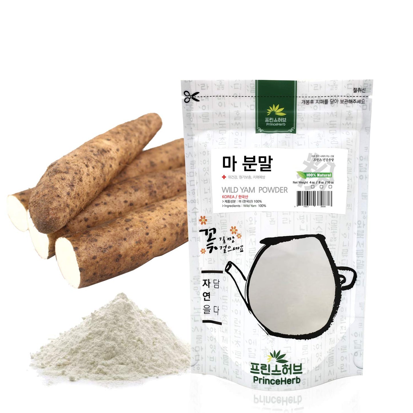 Prince Herb Natural Wild Yam Powder 8oz