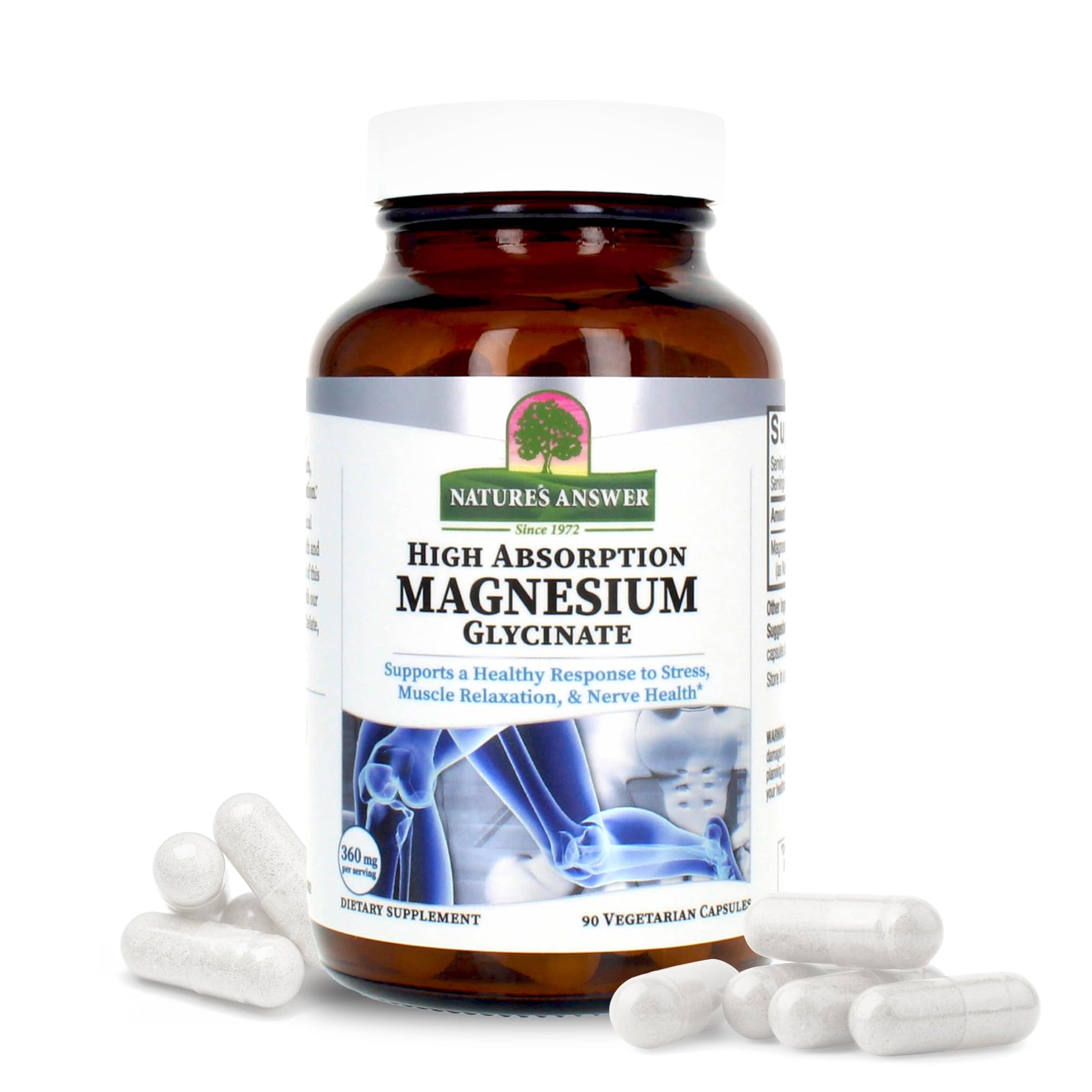 Nature's Answer Magnesium Glycinate Capsules 90 Count