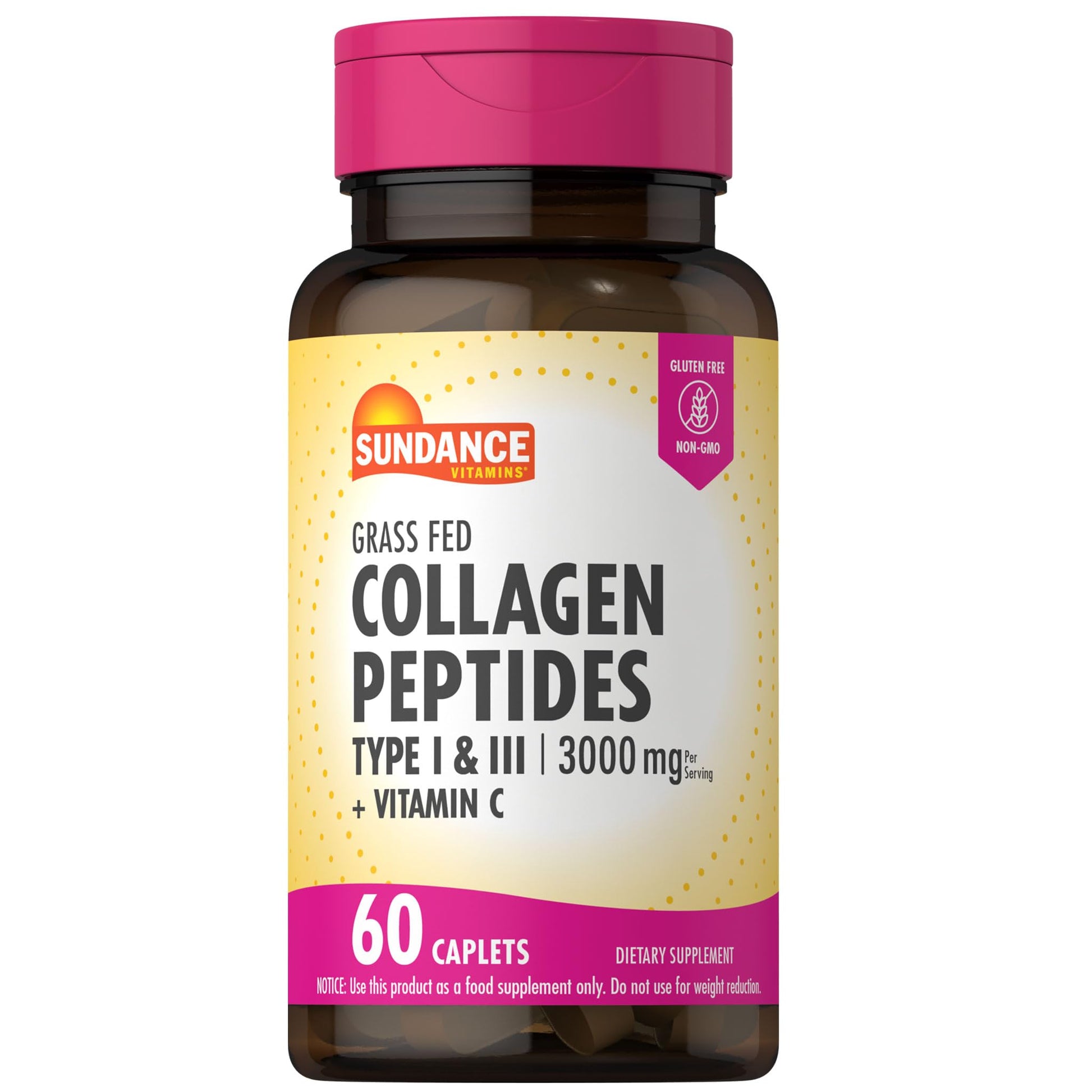 Sundance Collagen Peptides Caplets 60 Count
