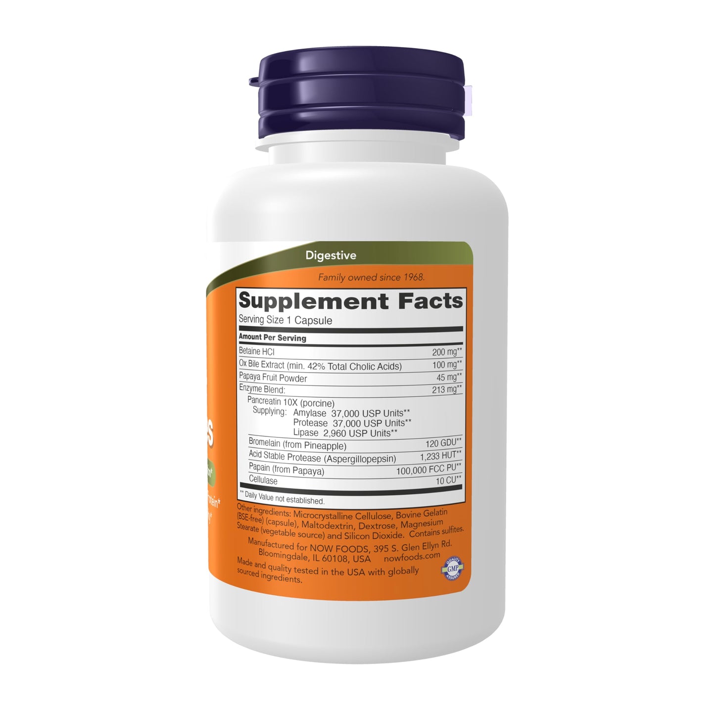 NOW Foods Super Enzymes Capsule 60 Capsules