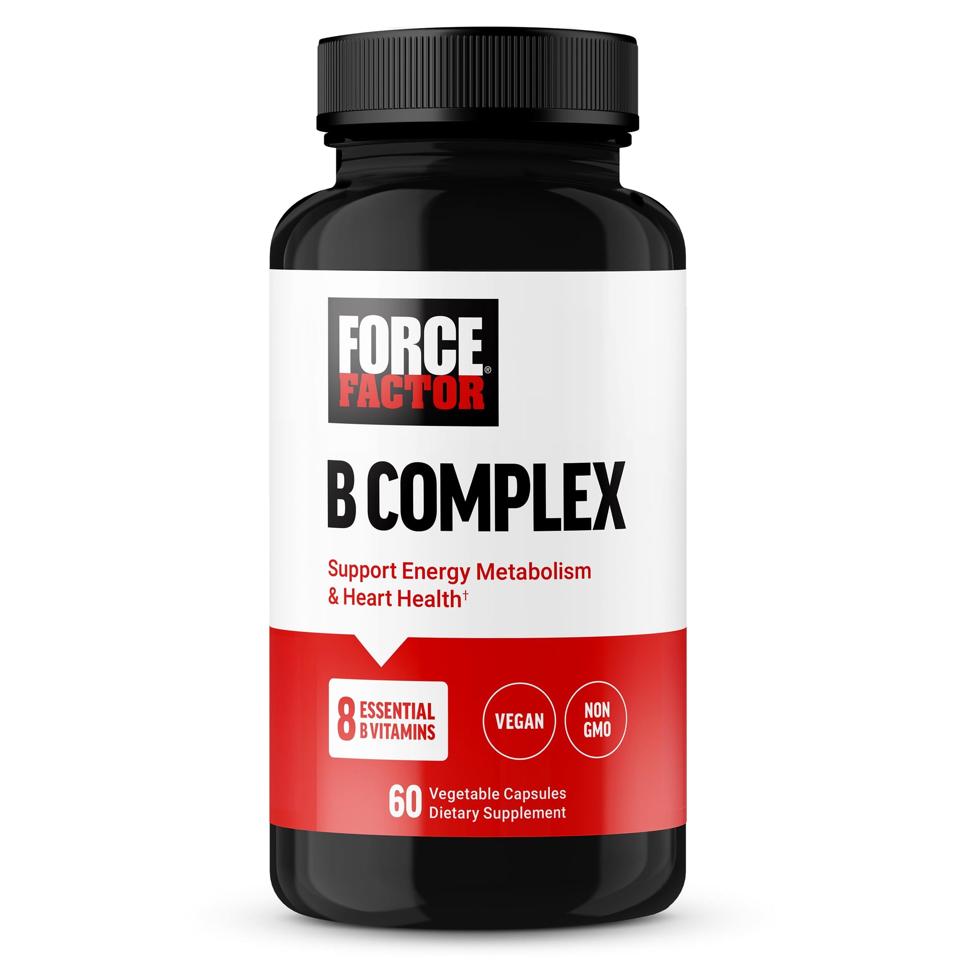Force Factor Vitamin B Complex, 60 Capsules
