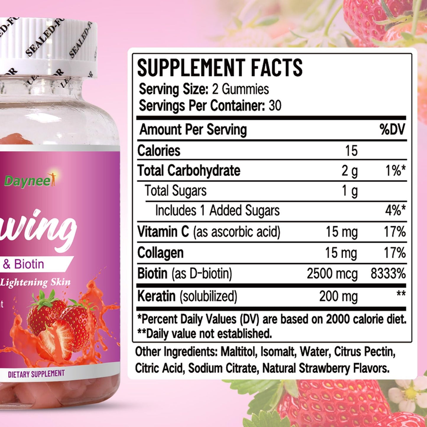 Wins Town Skin Glowing Gummies 60 Count