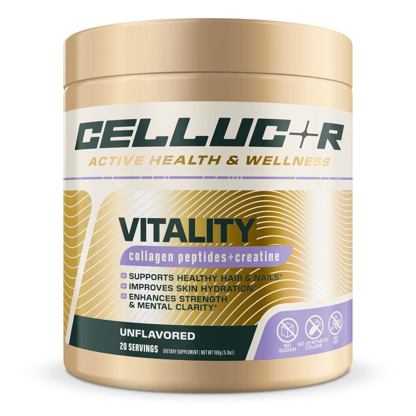 Cellucor Vitality Creatine + Collagen Powder, 5.9 Ounce