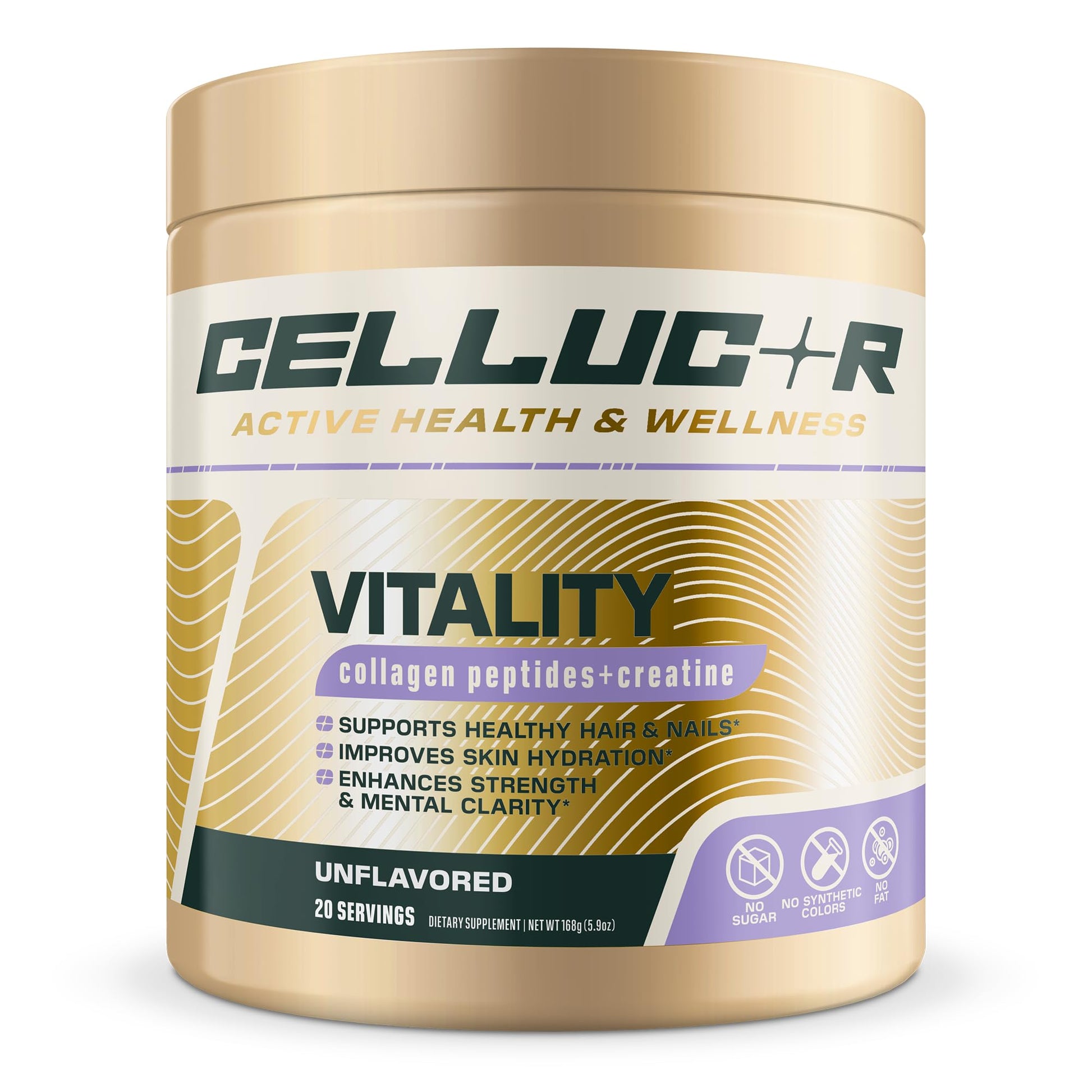 Cellucor Vitality Creatine + Collagen Powder, 5.9 Ounce