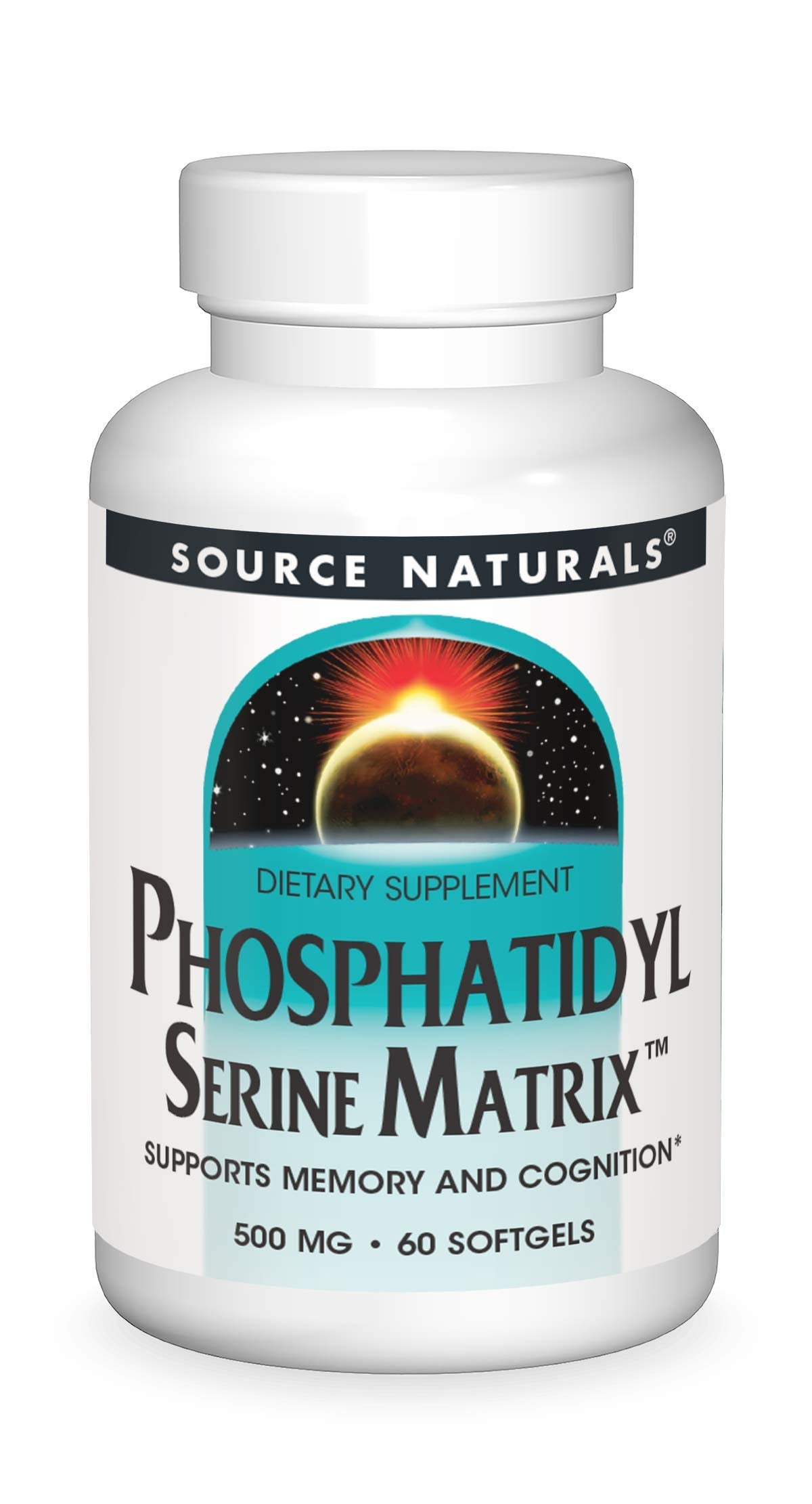 Source Naturals Phosphatidyl Serine Matrix 500mg Softgels, 60 Count