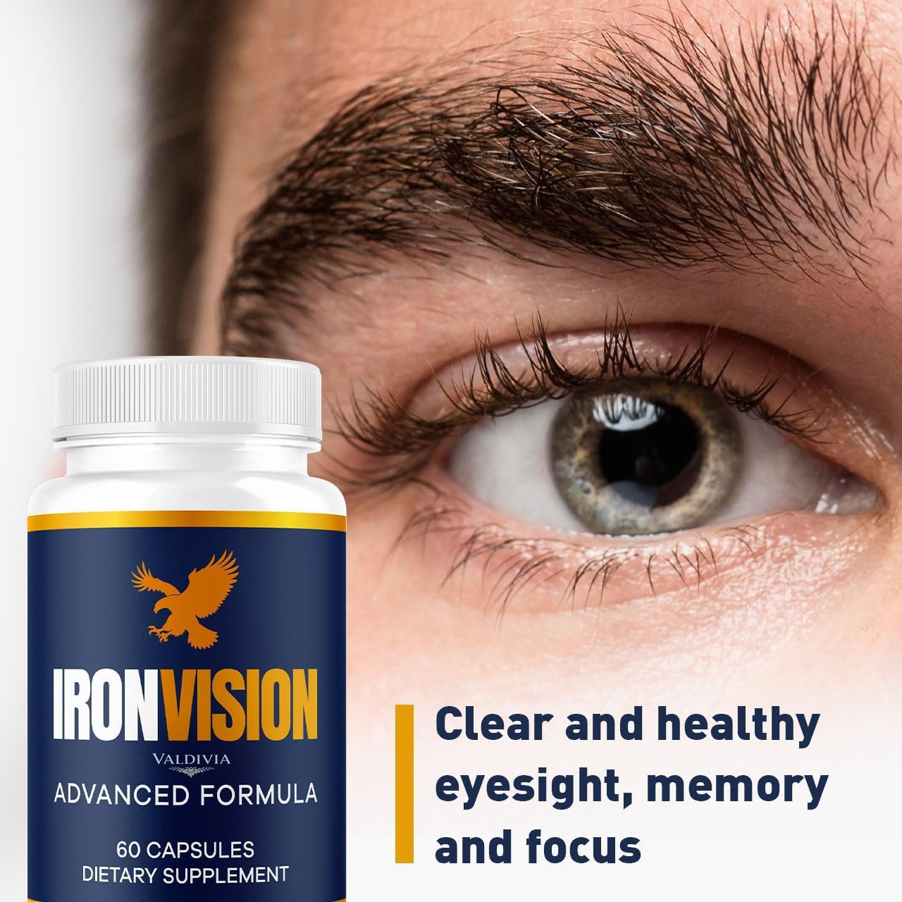 Valdivia Iron Vision Eye Supplement 180 Capsules
