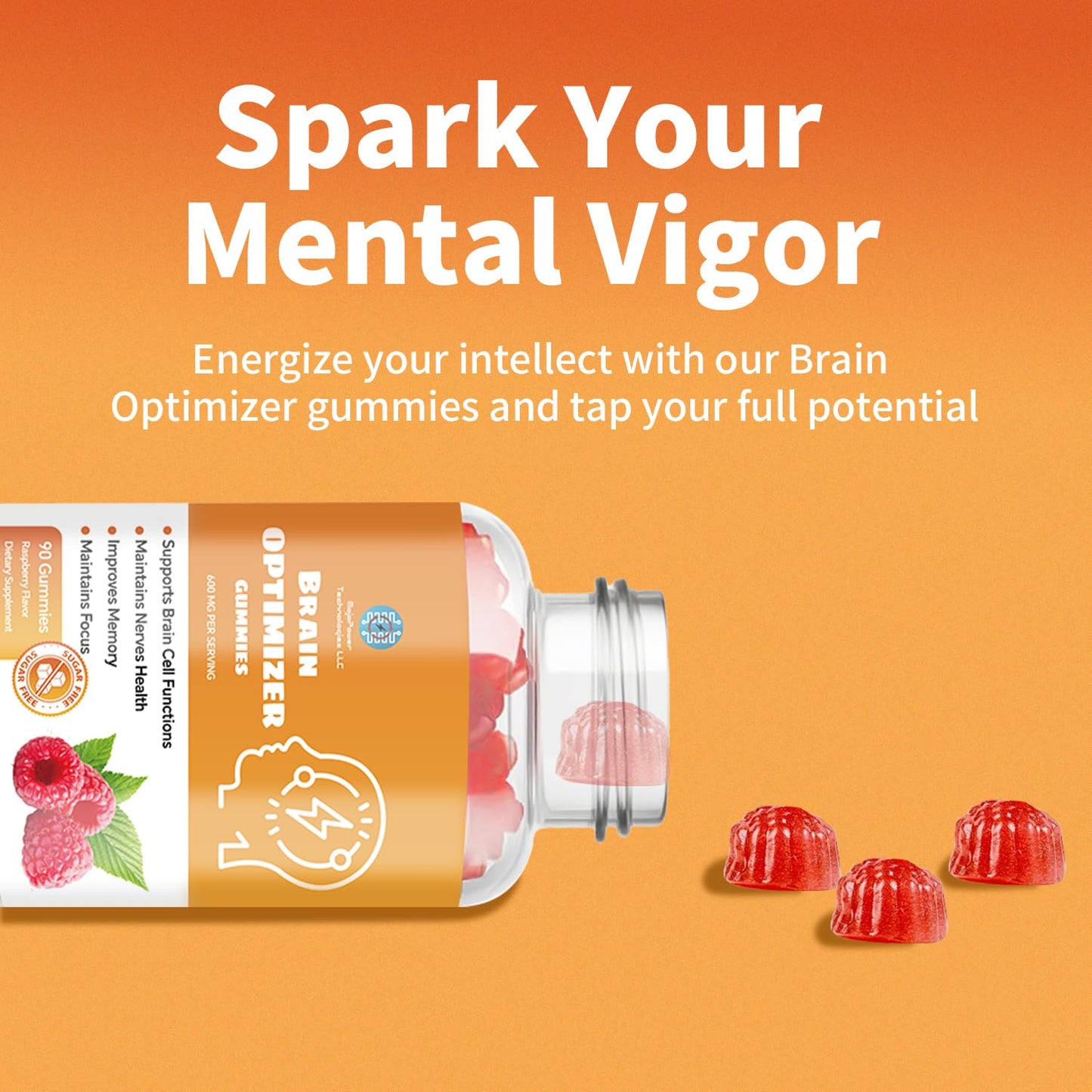 Brain Optimizer Gummies 90 Count