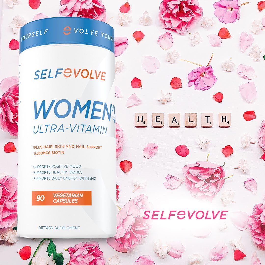 selfevolve Women's Ultra-Vitamin Multivitamin Capsules 90 Count