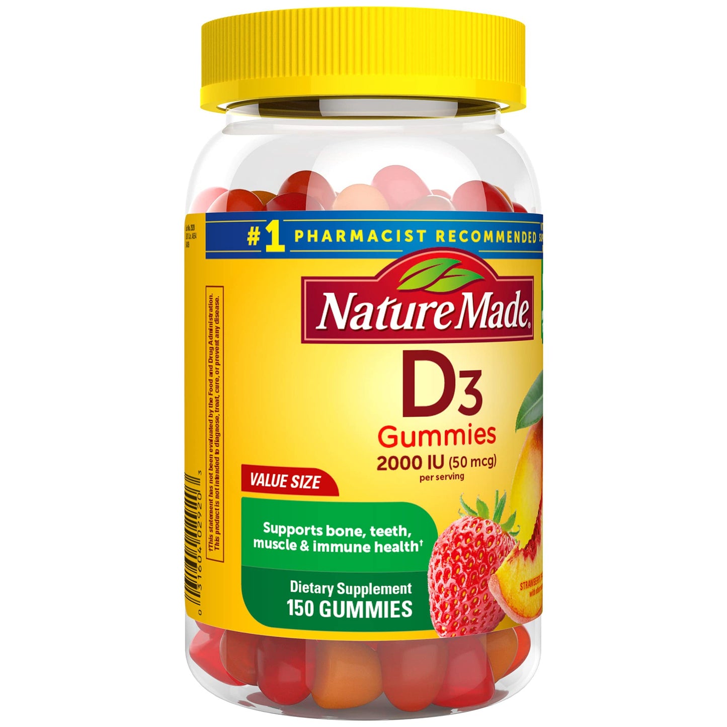 Nature Made Vitamin D3 Gummies 150