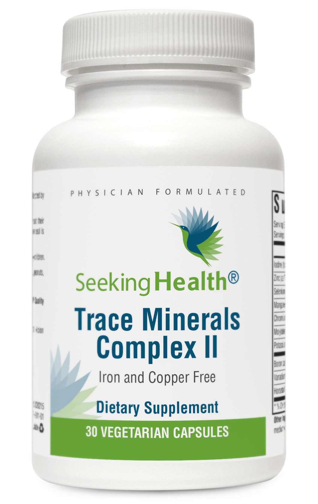 Seeking Health Trace Minerals Complex II 30 Capsules