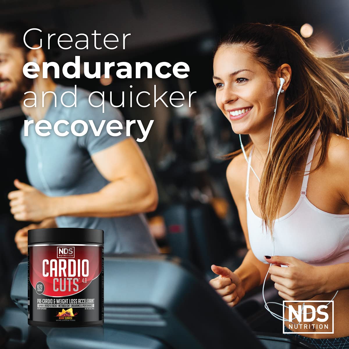 Cardio Cuts NDS Nutrition 4.0 Pre Workout Supplement Powder 8.6 oz