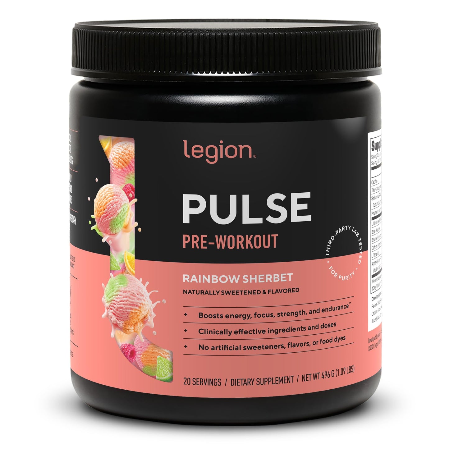 LEGION Pulse Pre Workout Powder 17.5