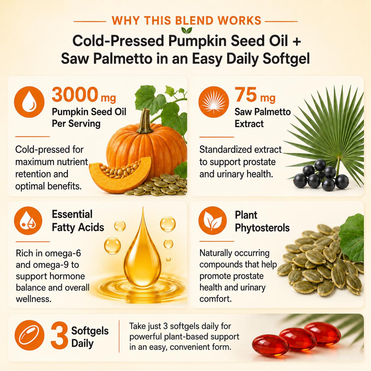 Healliance Pumpkin Seed Oil Softgels 300