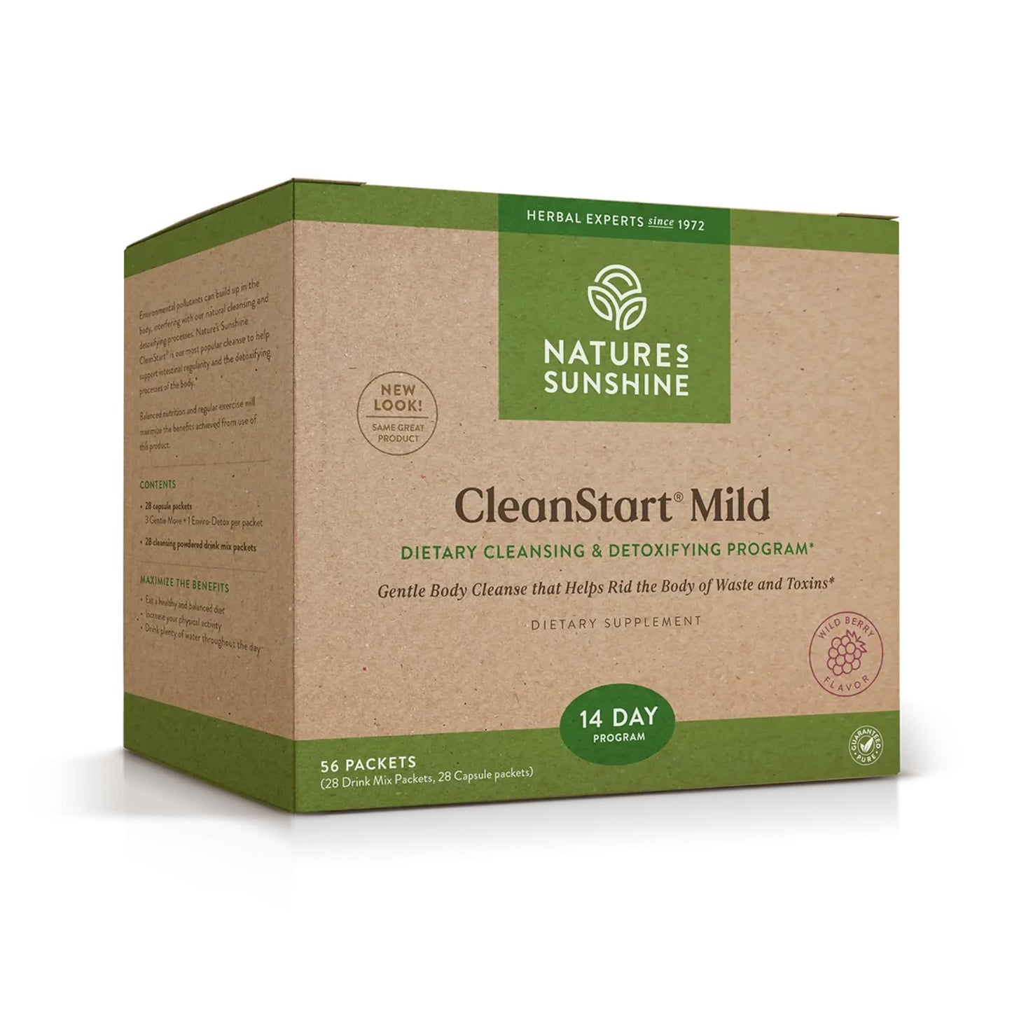 Nature's Sunshine CleanStart Mild Powder, 1 Count