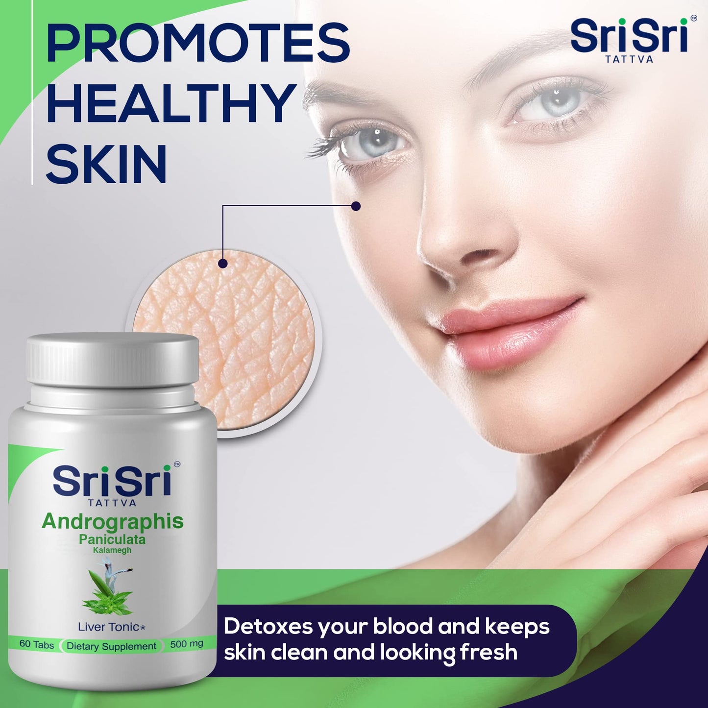 Sri Sri Products Andrographis Paniculata 60 Tablets