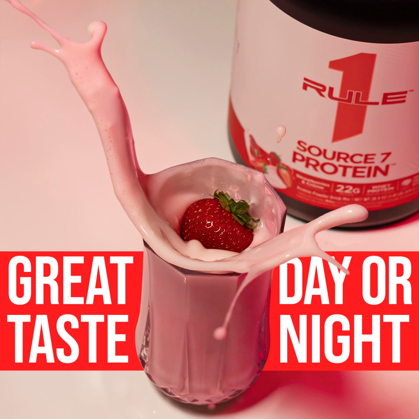Rule 1 Proteins Source 7 Protein Powder, 28 Servings