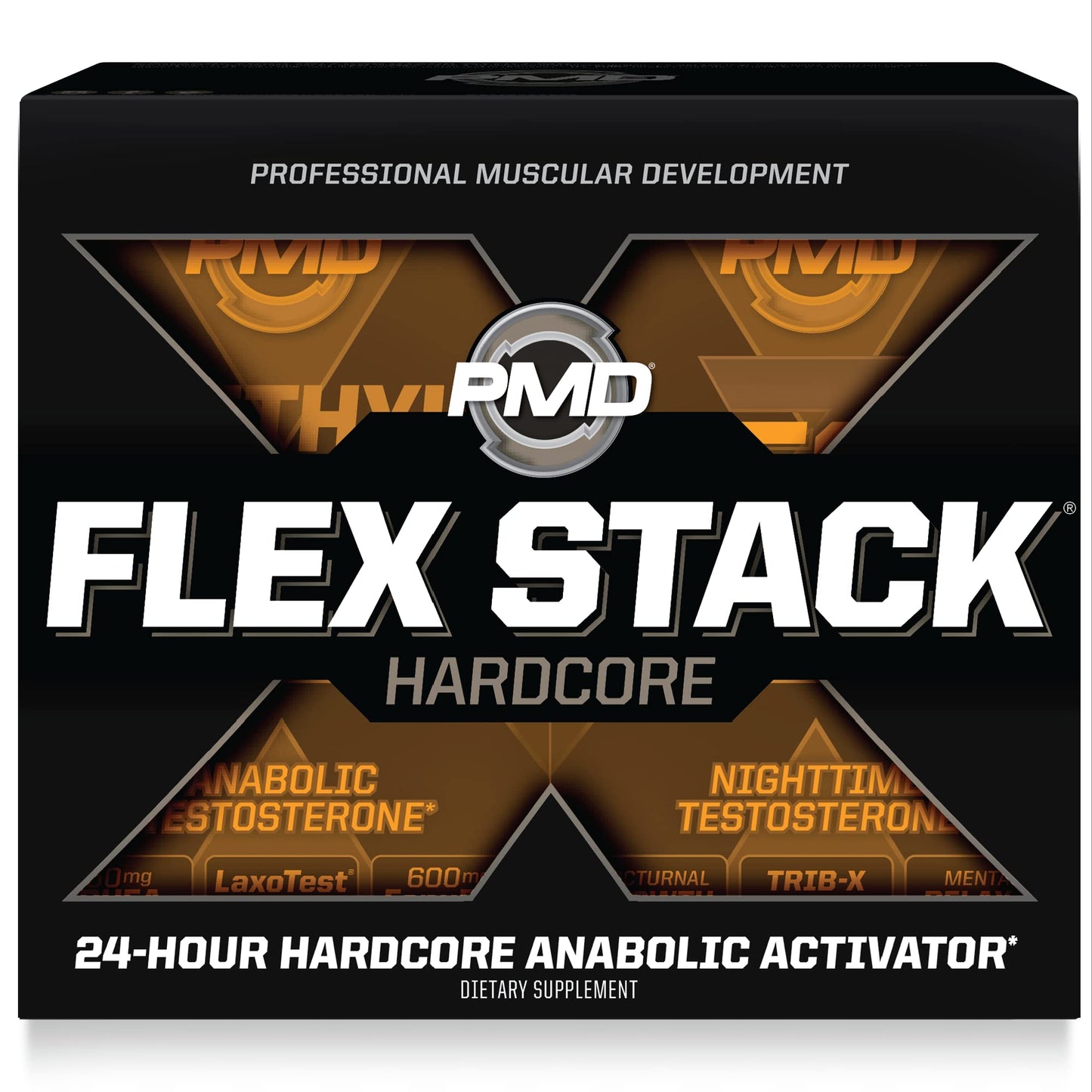 PMD Sports Flex Stack Hardcore 24-Hour Healthy Stack Capsule, 1 Count
