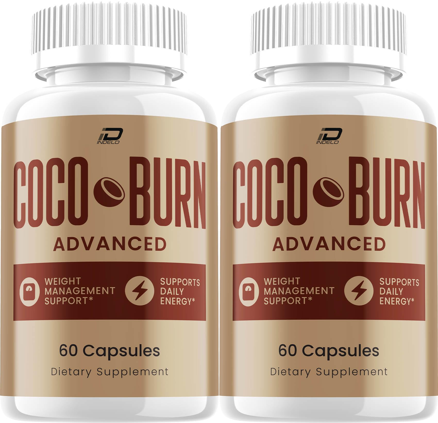 Indelo Coco Burn Advanced Formula Capsules, 120 Capsules