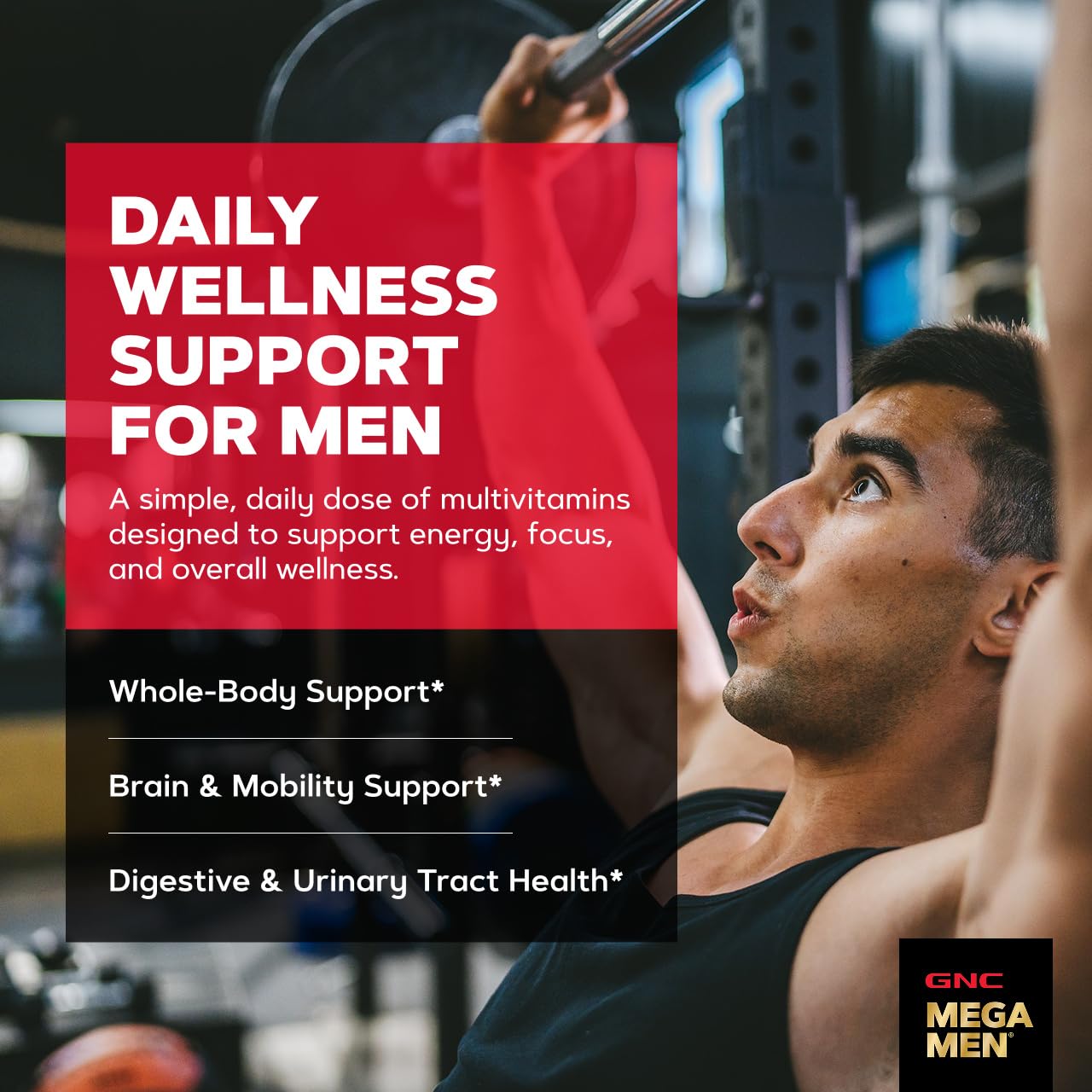 GNC Mega Men Sport Multivitamin for Men Capsule 180 Count
