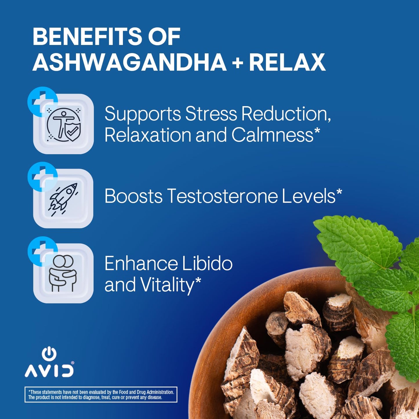 Avid Ashwagandha + Relax Gummies, 60 Gummies