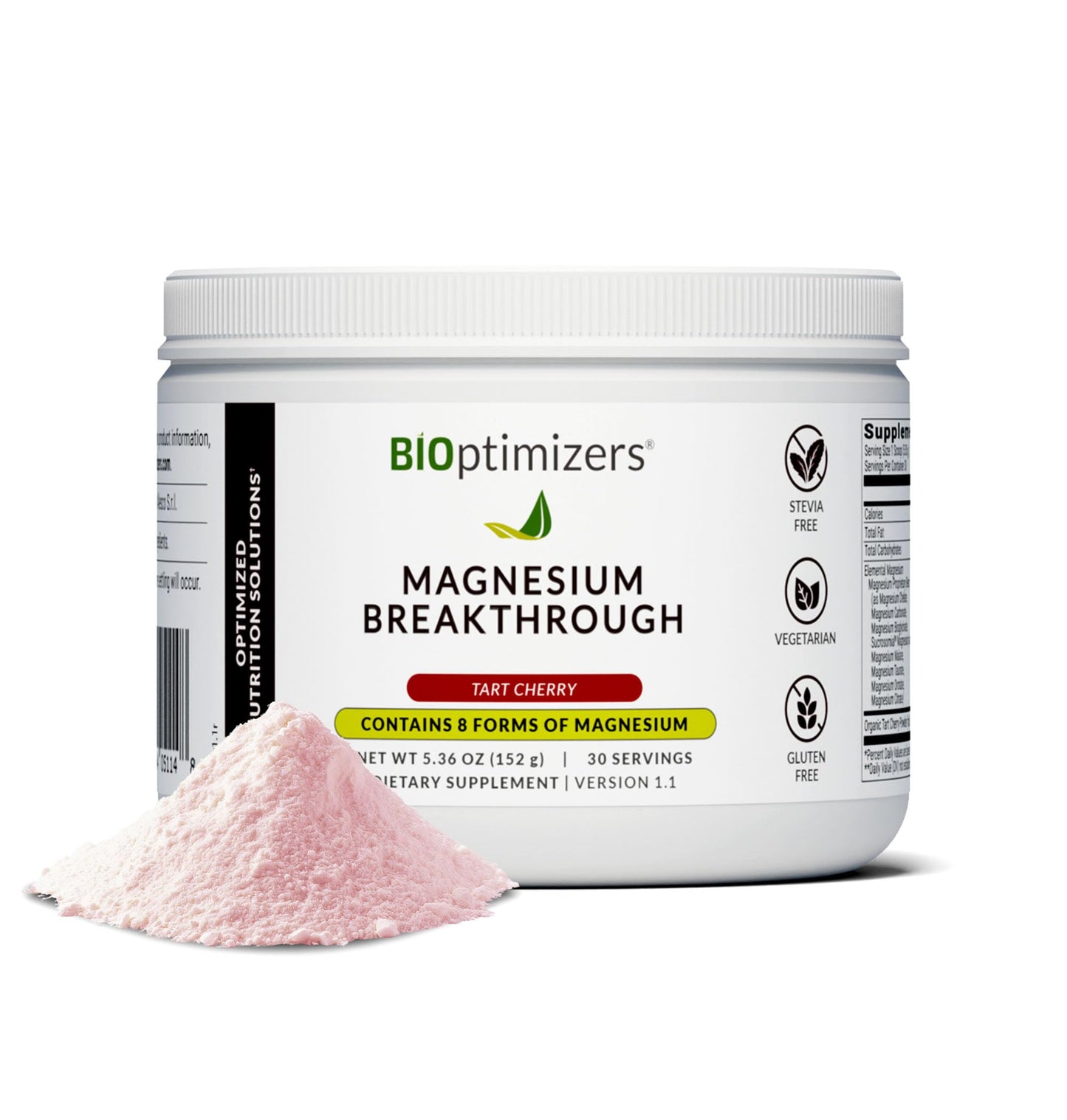 BIOptimizers Magnesium Breakthrough Powder 5.36 Ounce