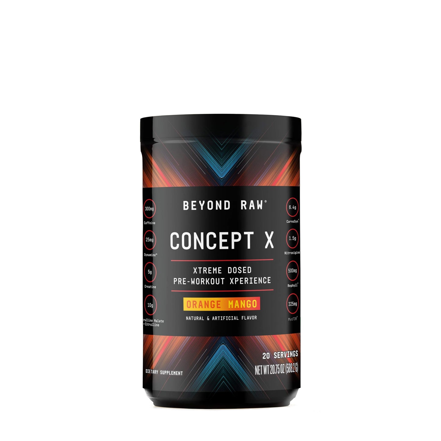 BEYOND RAW Concept X Pre-Workout Powder 20.75 Servings