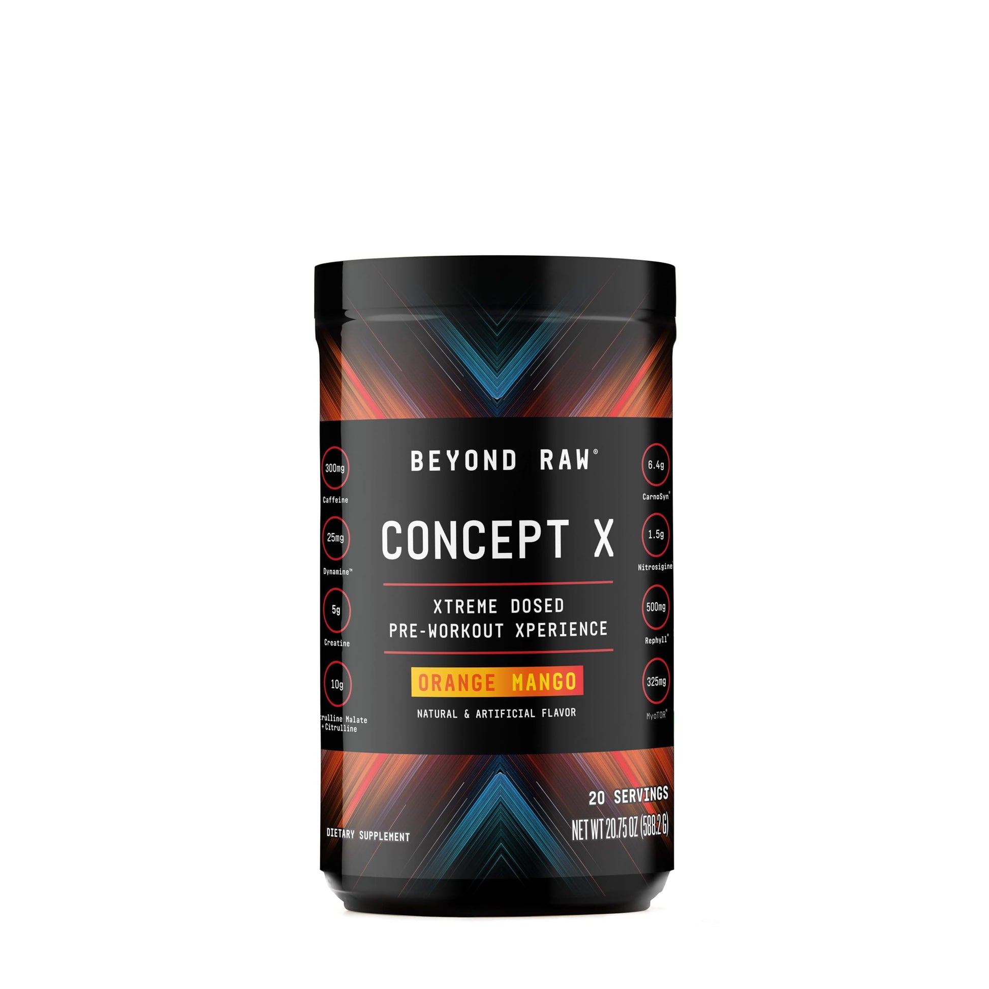 BEYOND RAW Concept X Pre-Workout Powder 20.75 Servings