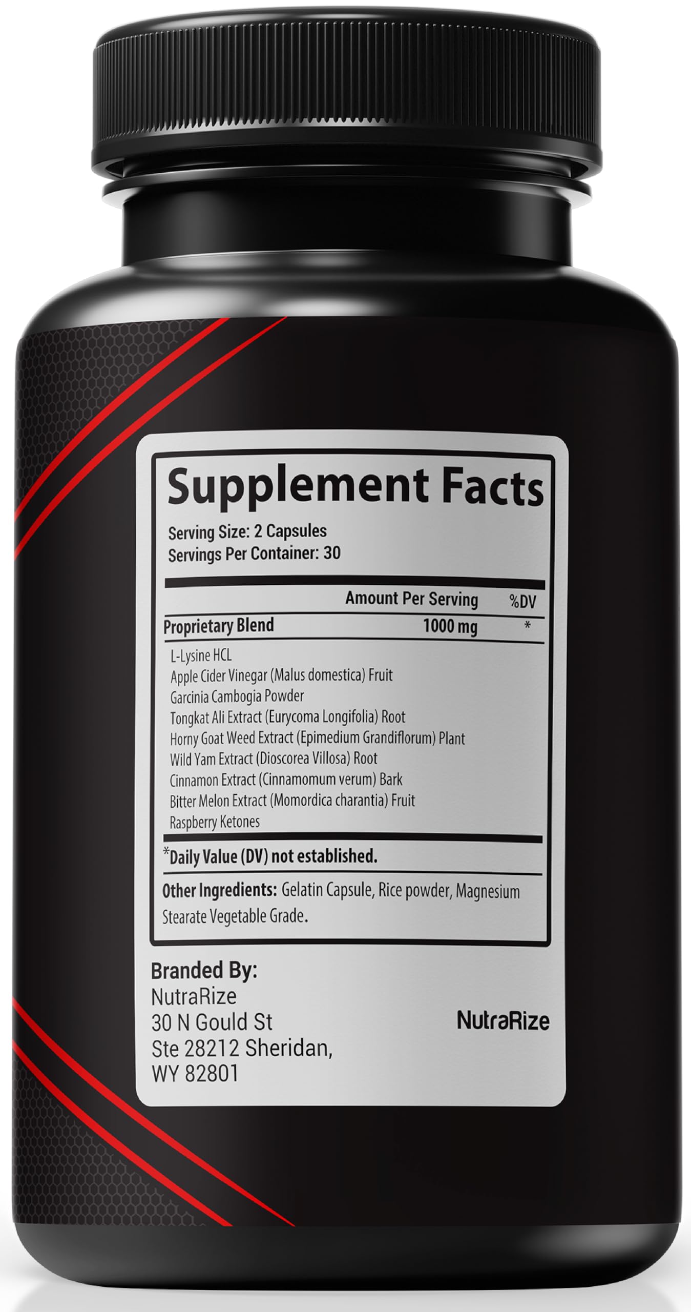 NutraRize Label X Muscle Formula, 120 Capsules