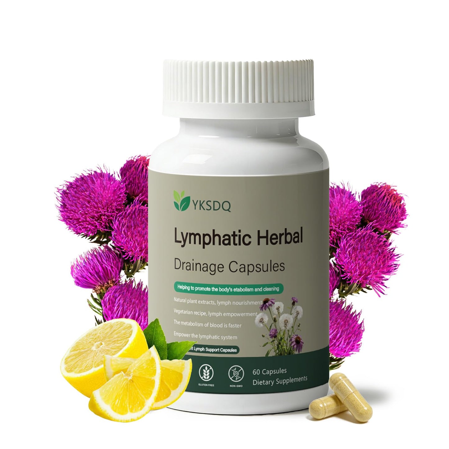 PKQLQ Lymph Drainage Capsule 1 Count