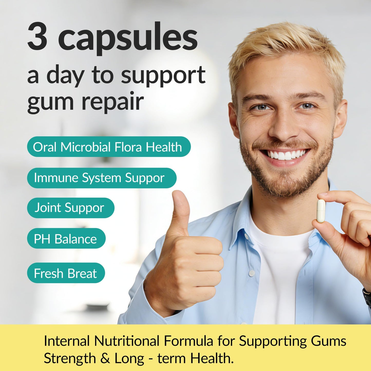 QUZON Gum Restore Capsule 90