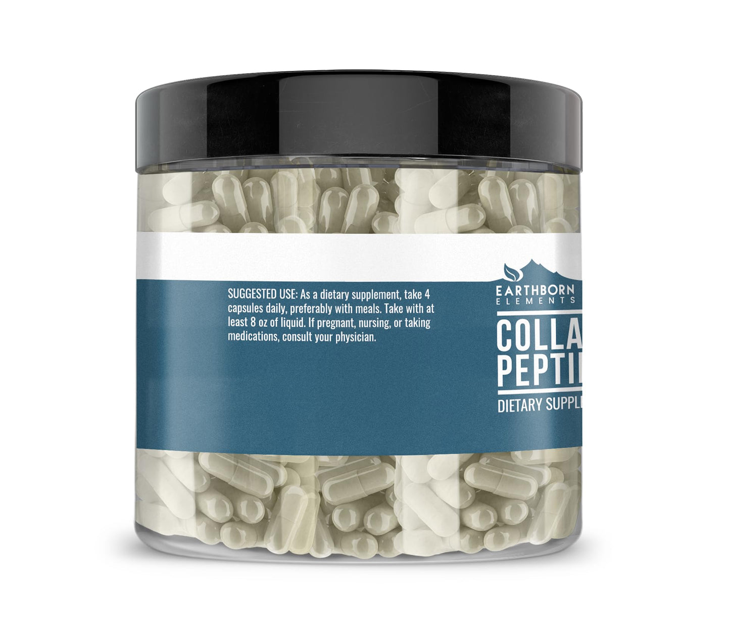 Earthborn Elements Collagen Peptides 200 Capsules