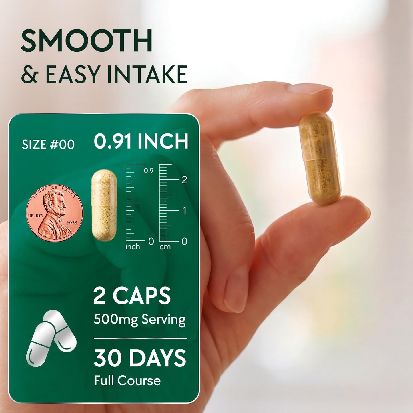 REGENIX LABS NMN Supplement 500mg Capsule, 60 Capsules