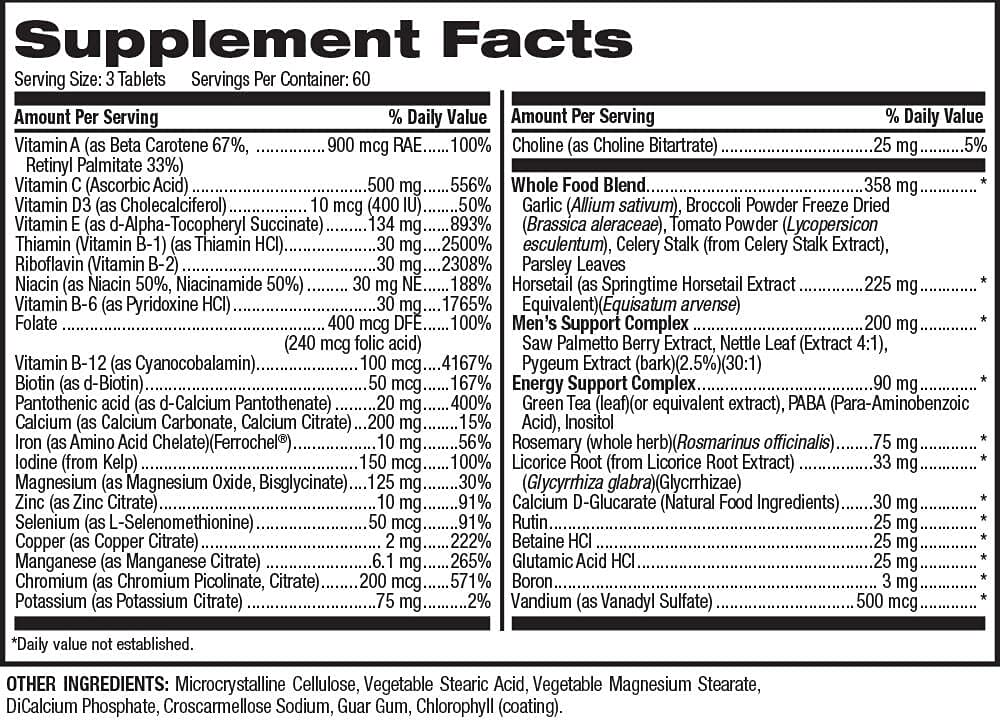 Hi-Health Men's Multivitamin 180 Tablets