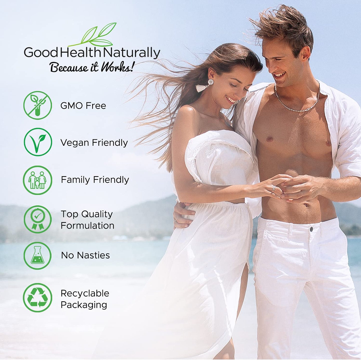 GOOD HEALTH NATURALLY BECAUSE IT WORKS! Prostate Plus+ Prostate Support Capsules 120 Capsules