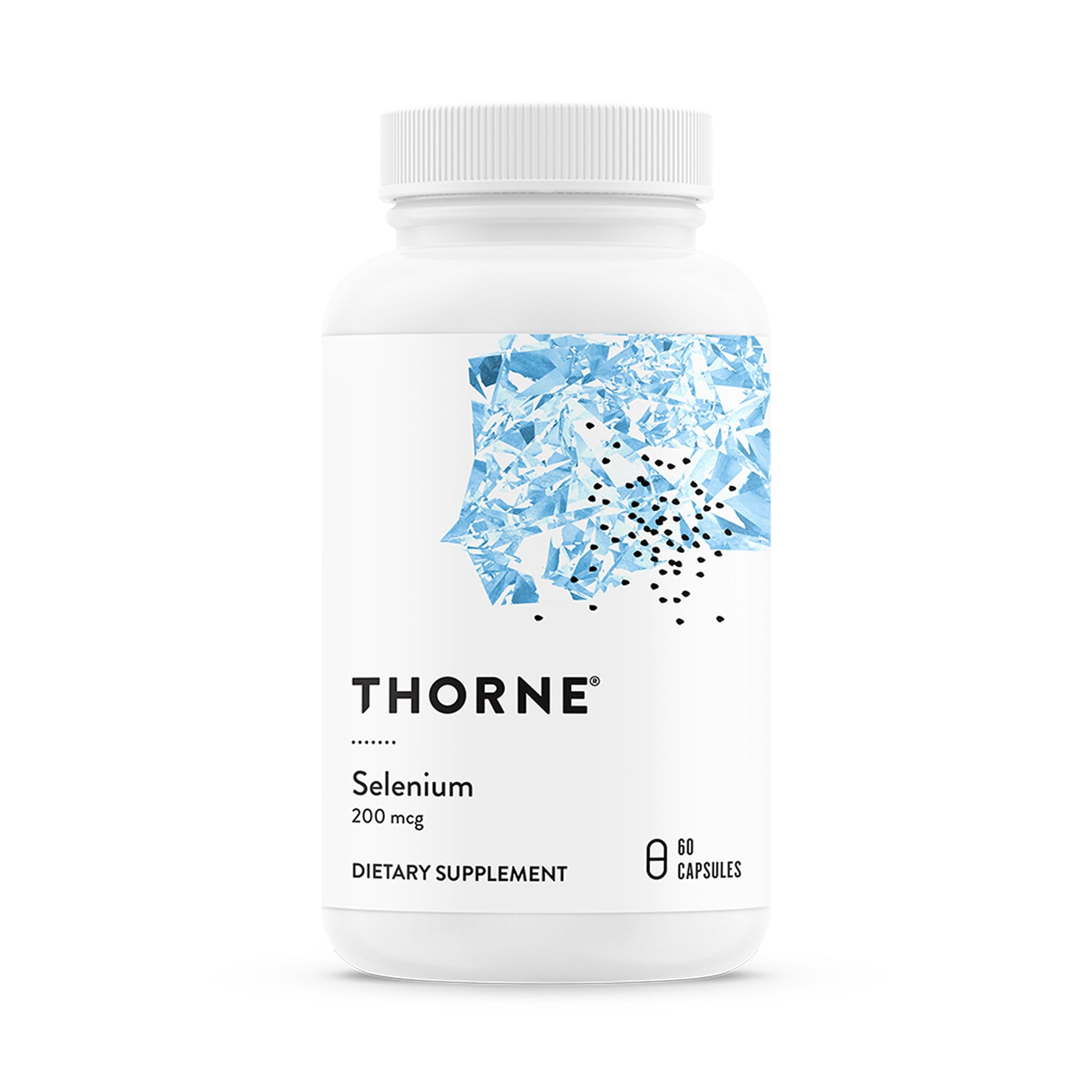 THORNE Selenium 200 mcg L-Selenomethionine Supplement, 60 Capsules