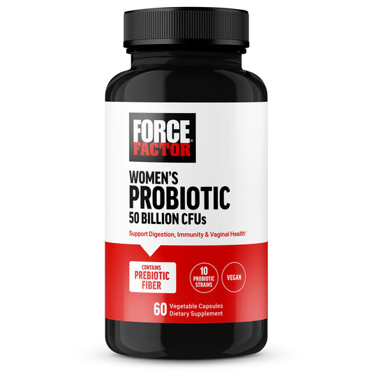 Force Factor Probiotic for Women 50 Billion CFU Capsule, 60 Count