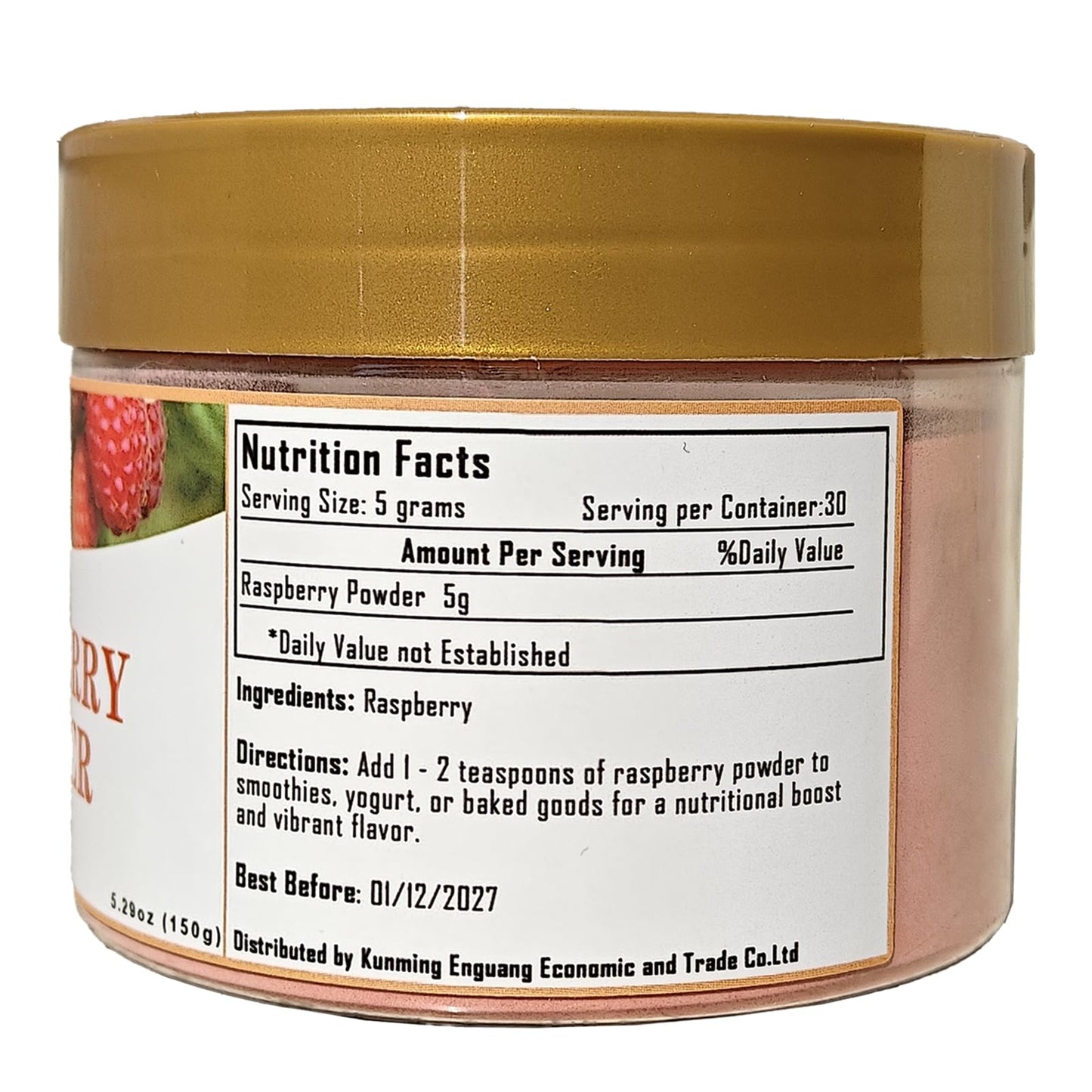 LUCENTIS Natural Raspberry Powder Supplement, Powder, 10 oz
