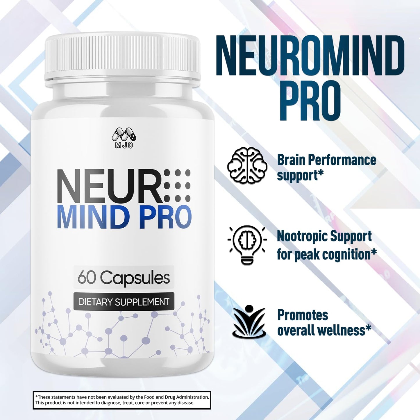 MJO Neuro Mind Pro 120 Capsules