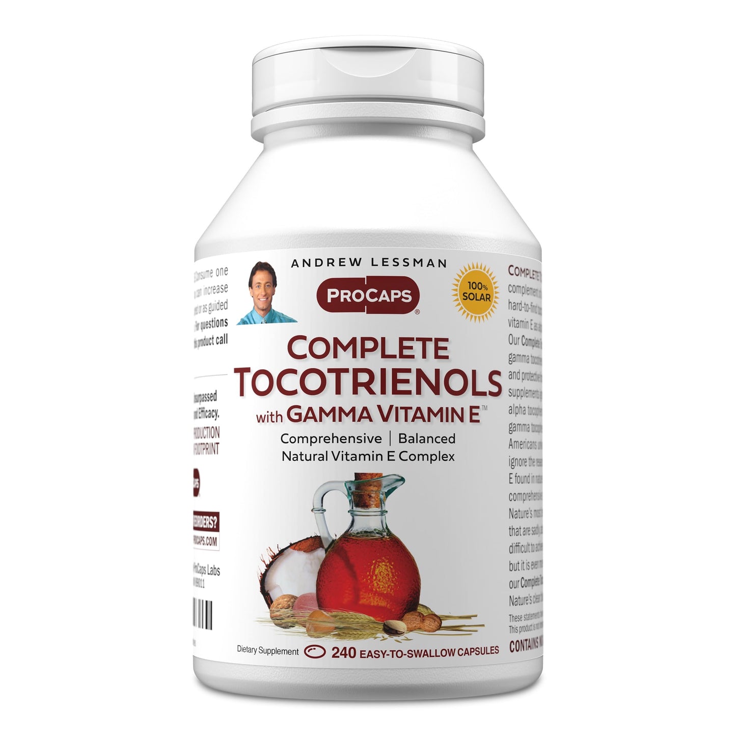 ANDREW LESSMAN ProCaps Complete Tocotrienols Gamma Vitamin E Capsule 240