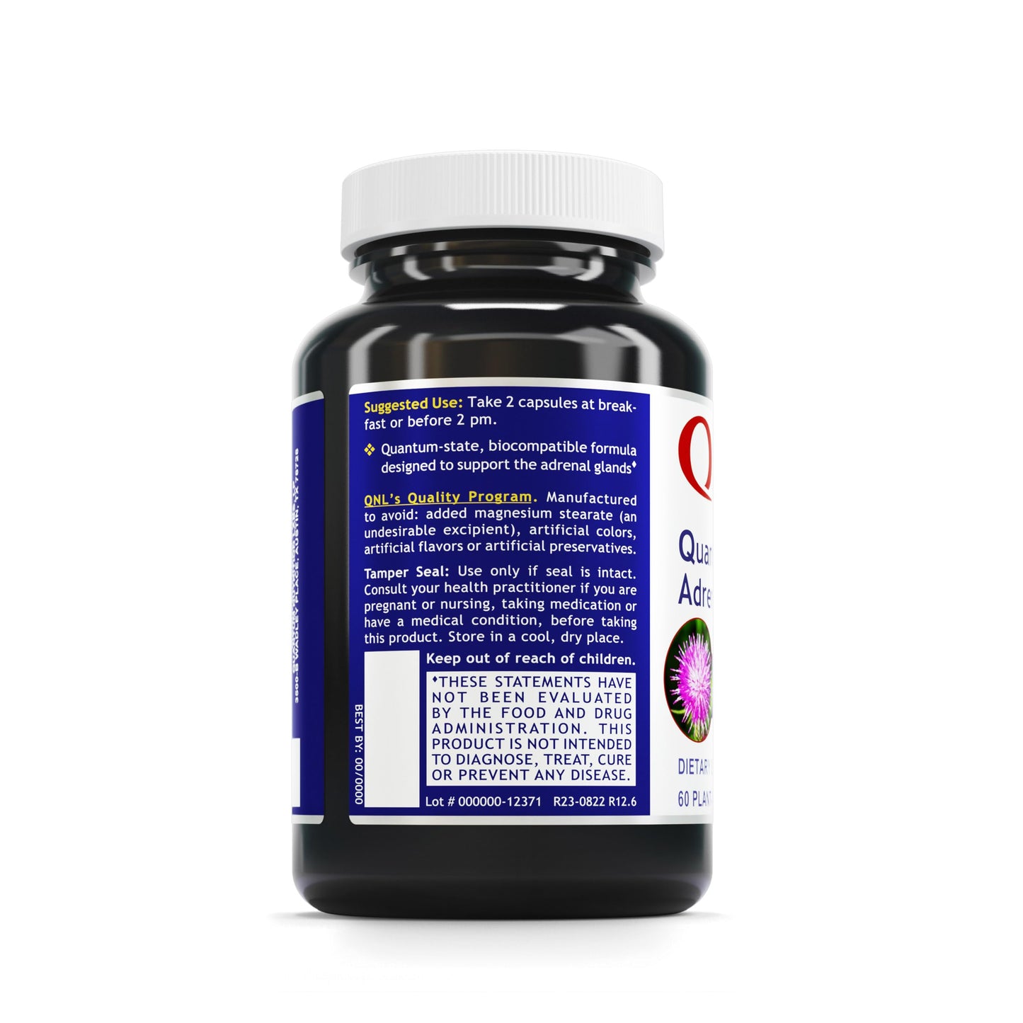 Quantum Nutrition Adrenal Support Capsules, 60 Count