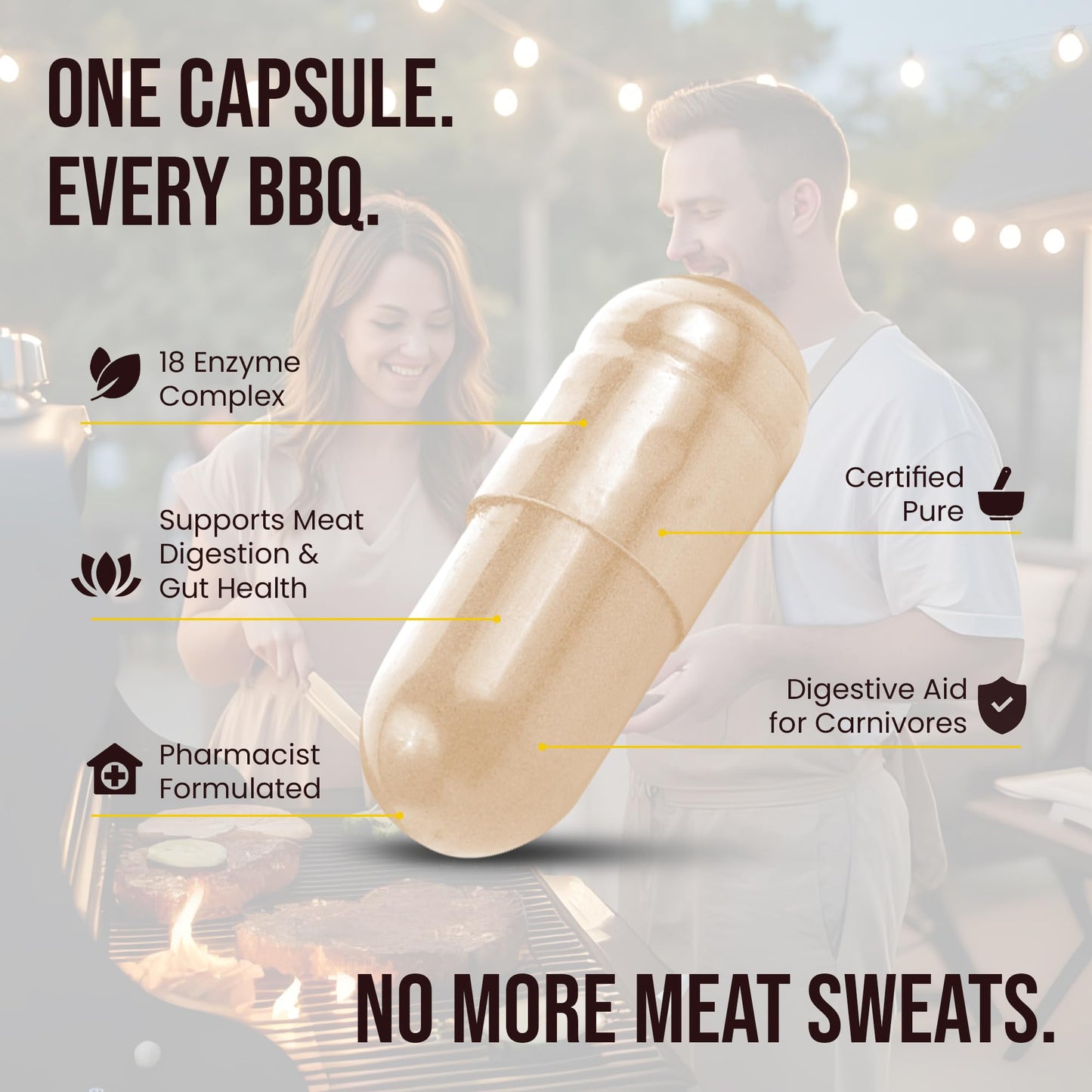 Peak Health Digestive Enzymes Capsule 60 Count