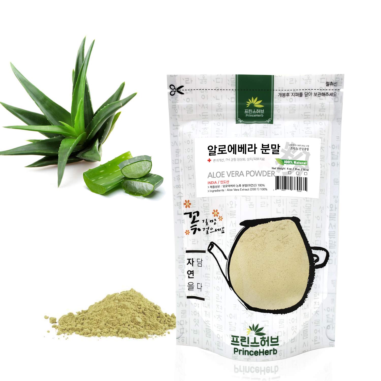Prince Herb Aloe Vera Extract Powder, 1 Count