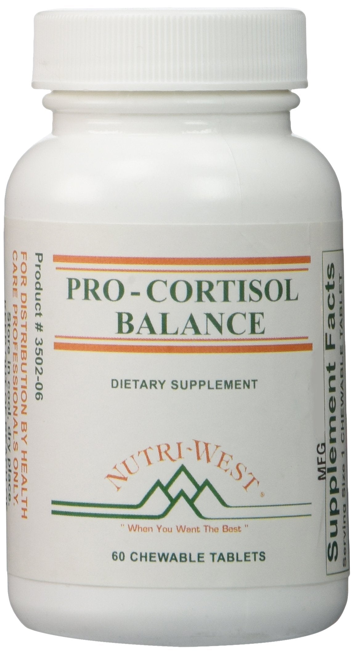 Nutri-West Pro-Cortisol Balance Tablet 60 Count