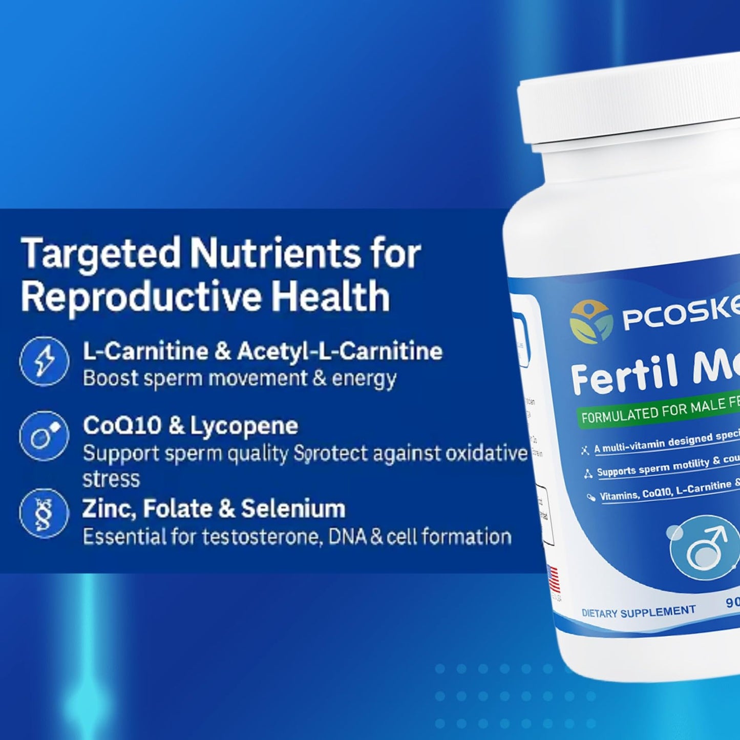 pcoskey FertilMale Capsule 90 Capsules