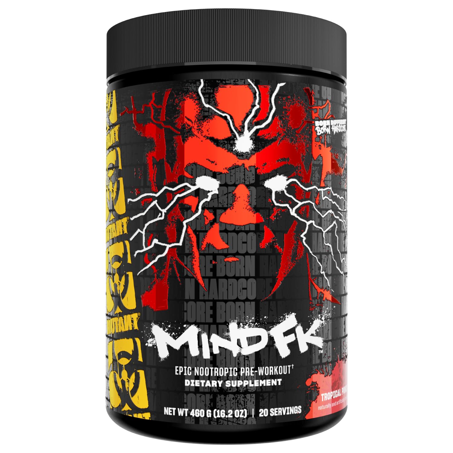Mutant Mind FK Epic Nootropic Pre-Workout Brain Focus Powder 16.2 Servings