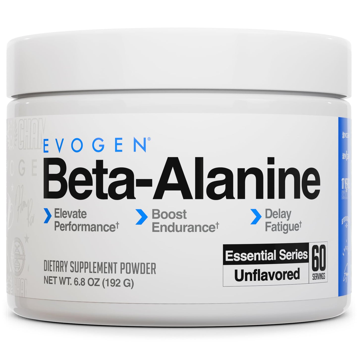 Evogen Beta-Alanine - Performance Enhancer Powder 6.8 Ounce