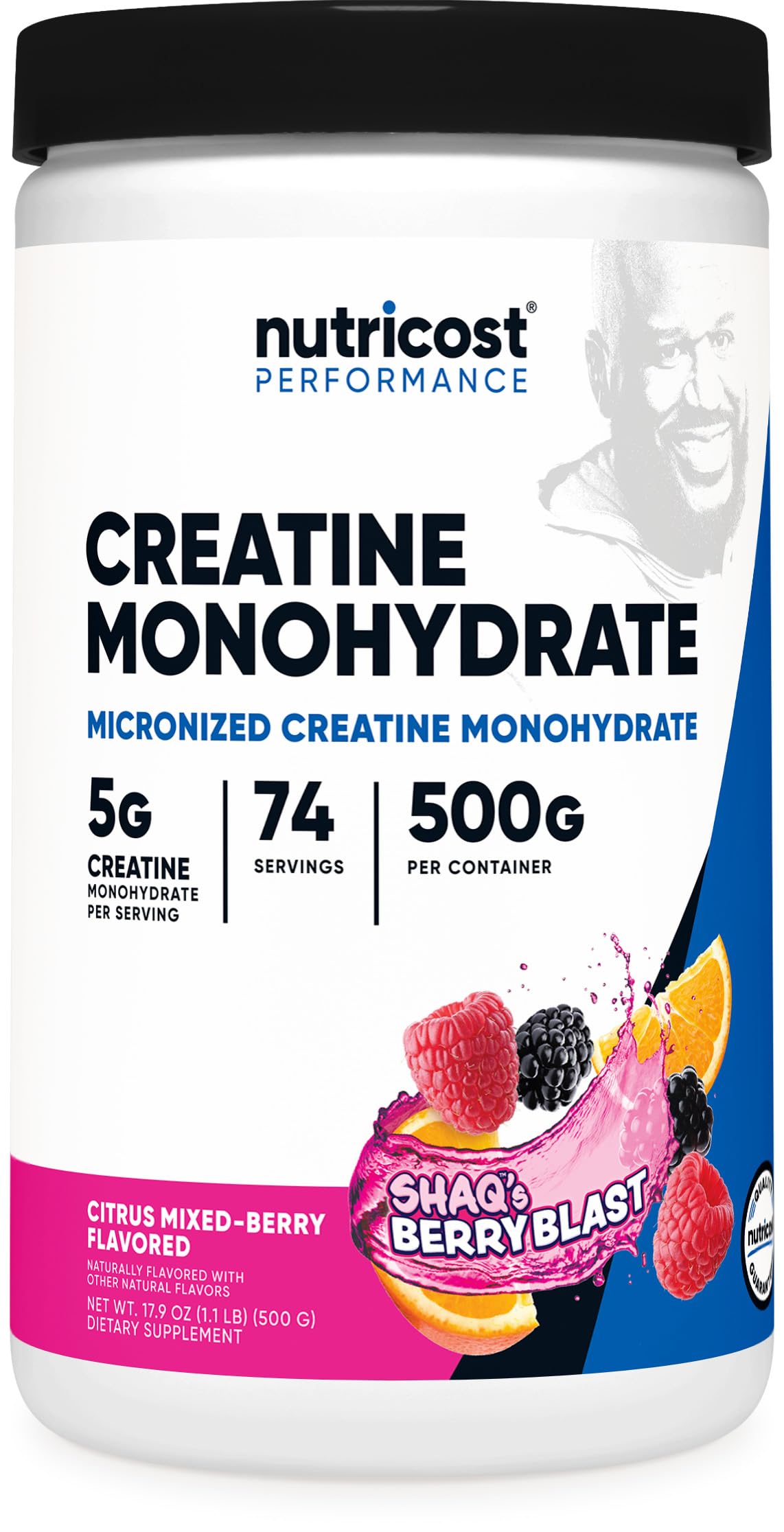 Nutricost Creatine Monohydrate Powder 17.9 500 Gram
